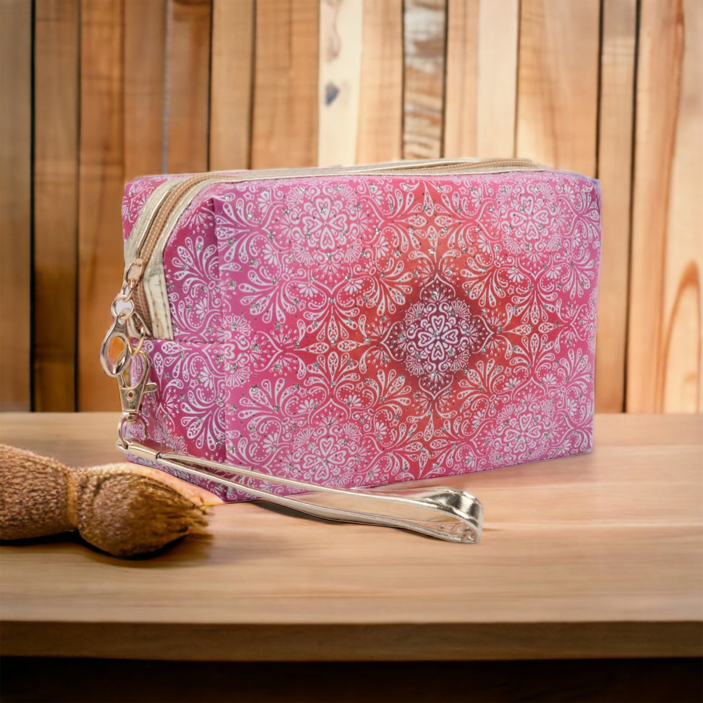 Pink Makeup Bag