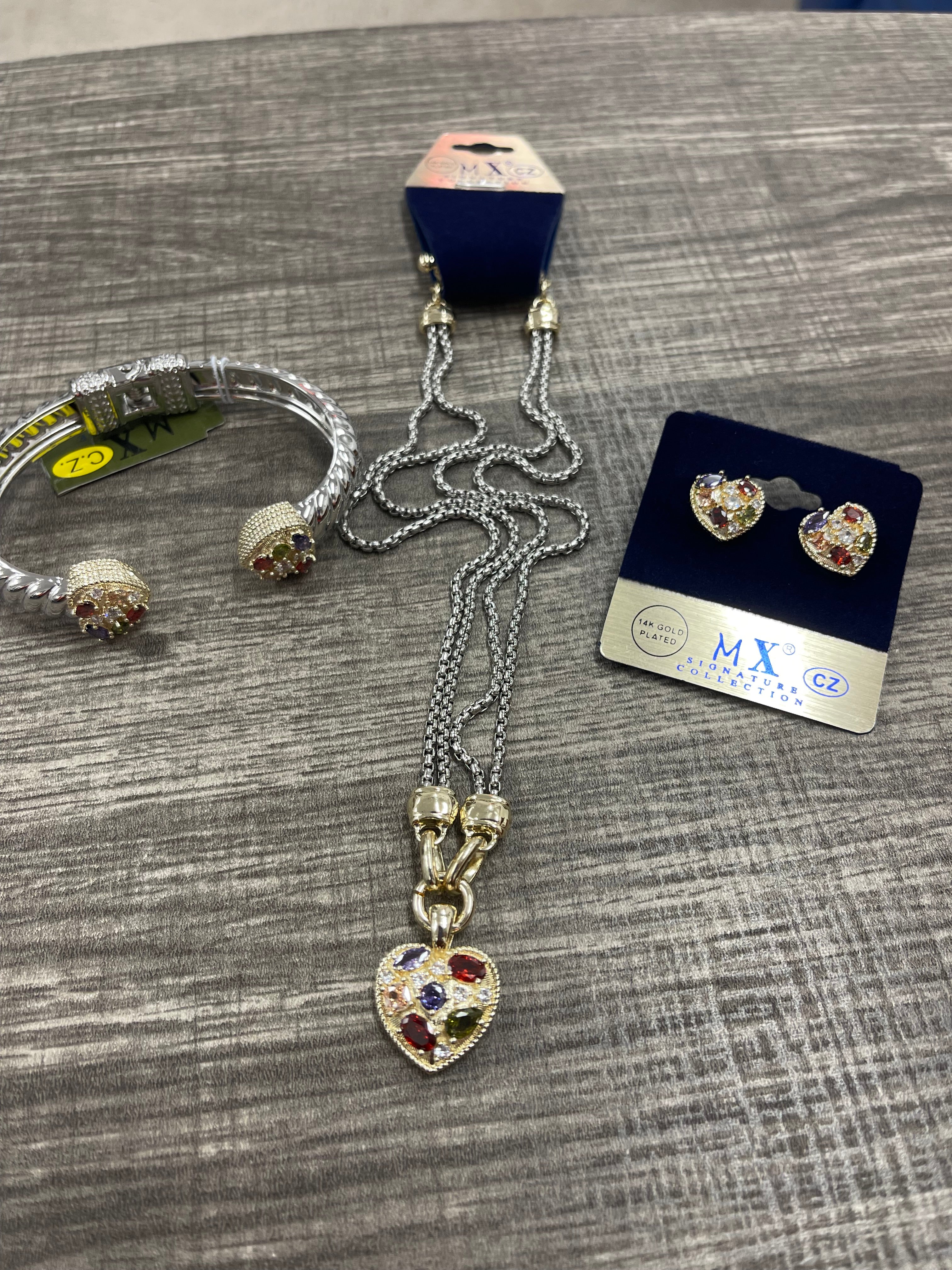 Jewel Heart Set