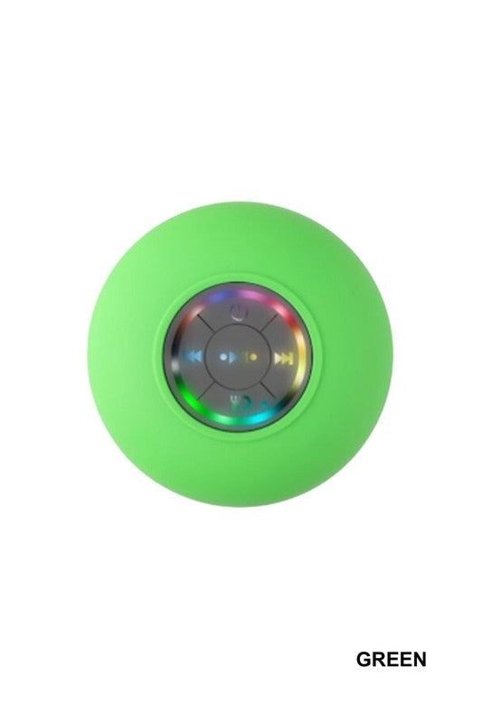 Portable Bathroom Bluetooth LED Speaker