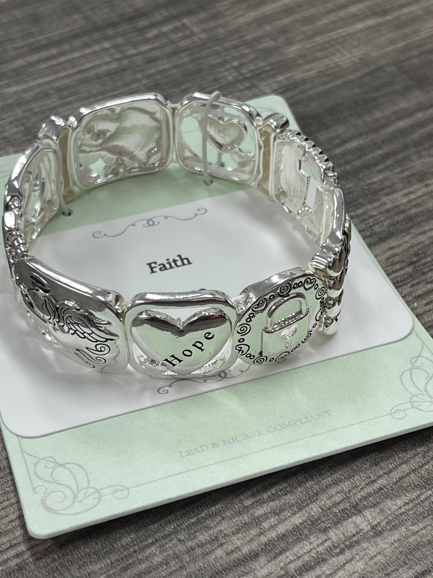 Faith Hope Love Bracelet