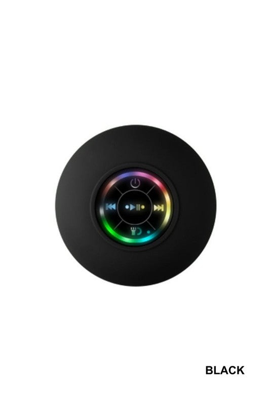 Portable Bathroom Bluetooth LED Speaker
