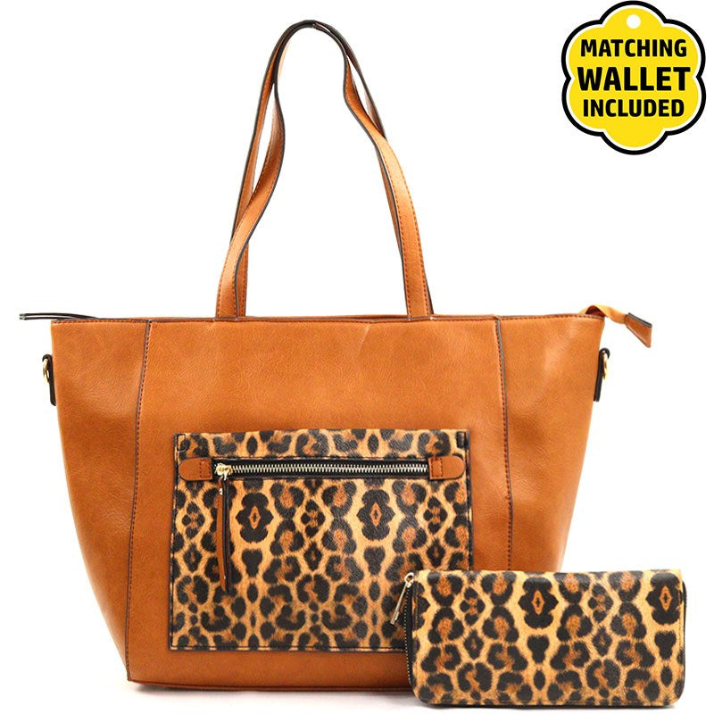 Animal Print Tote