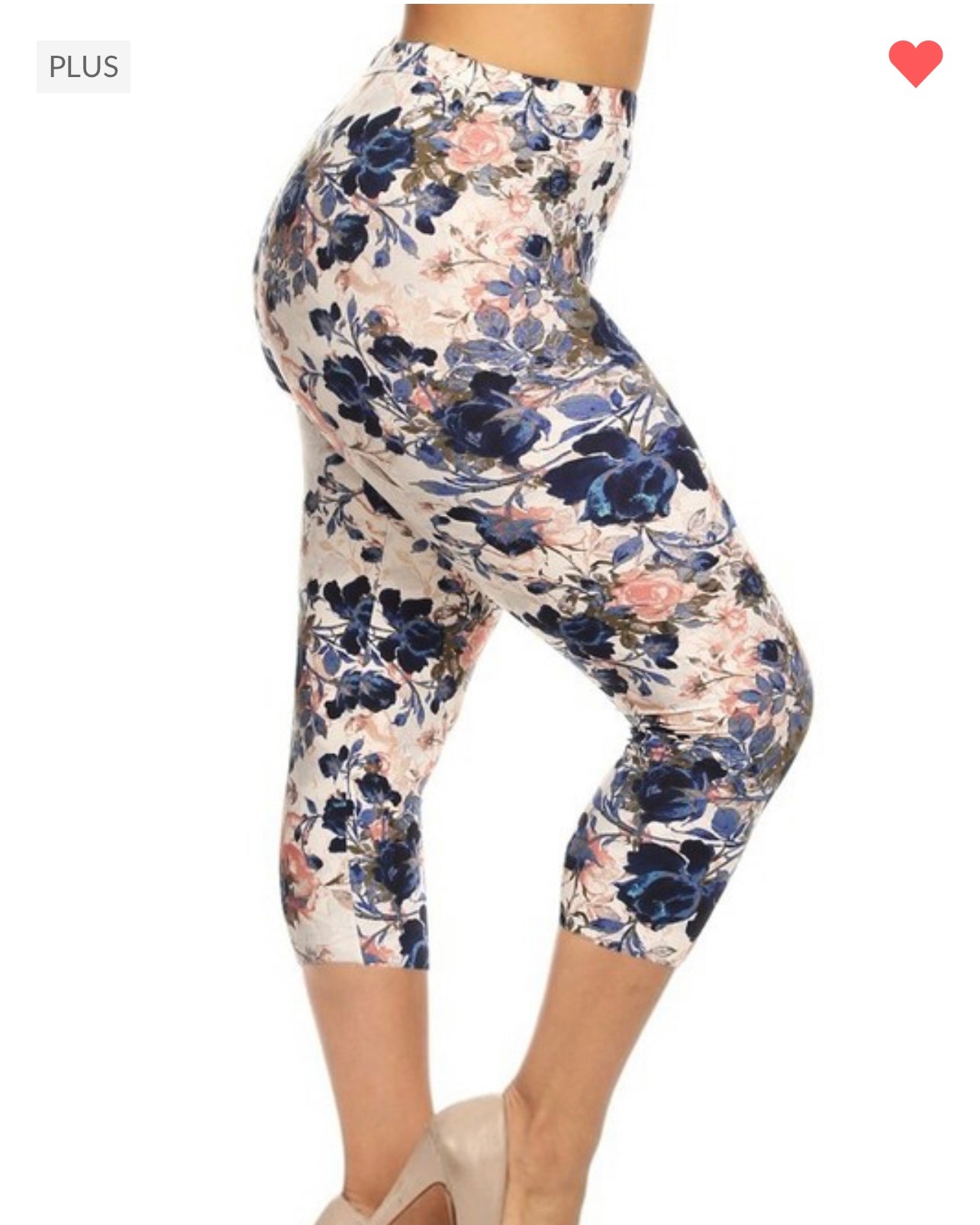 Floral Capri Leggings