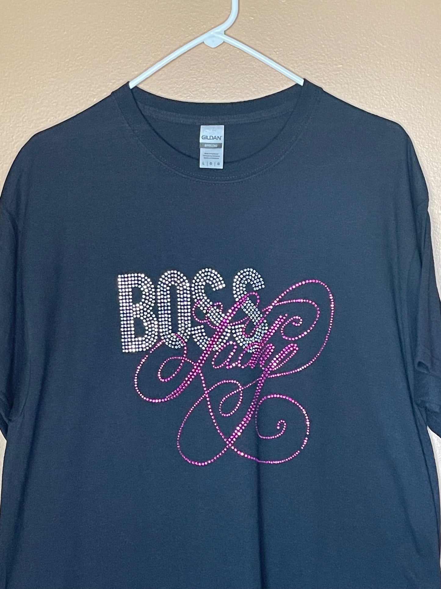 Boss Lady black tee