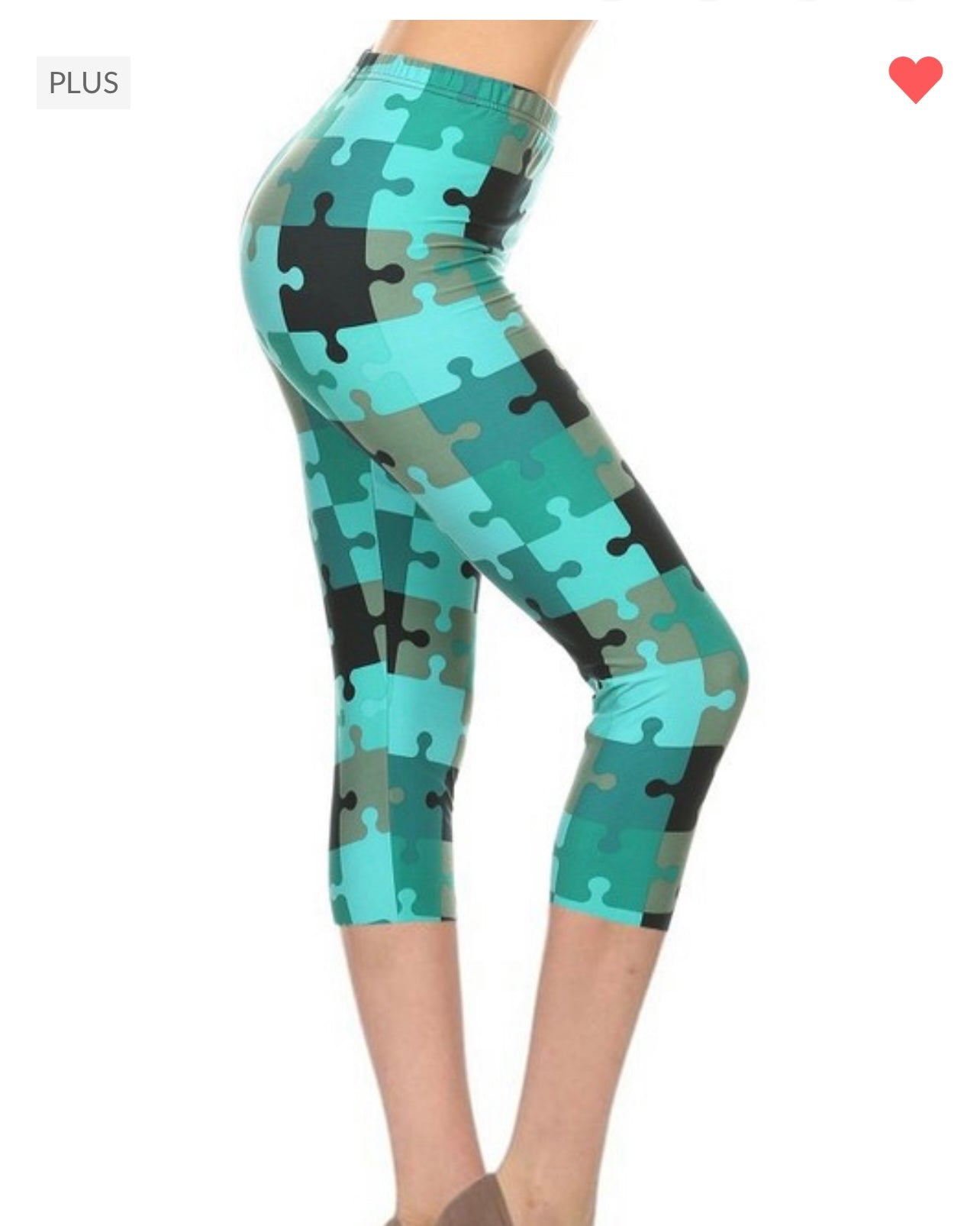 Puzzle Capri Leggings