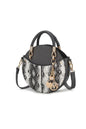 MKF Collection Faux Snakeskin Crossbody Bag Mia k