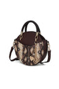 MKF Collection Faux Snakeskin Crossbody Bag Mia k