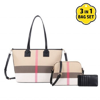 3pc Tote Set