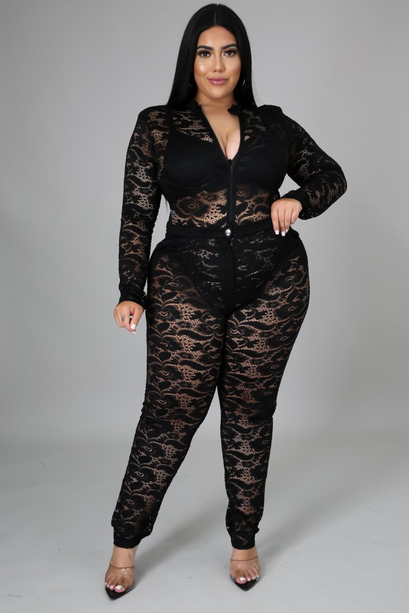 Black Lace Set 2XL