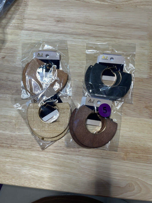 Wood Earrings