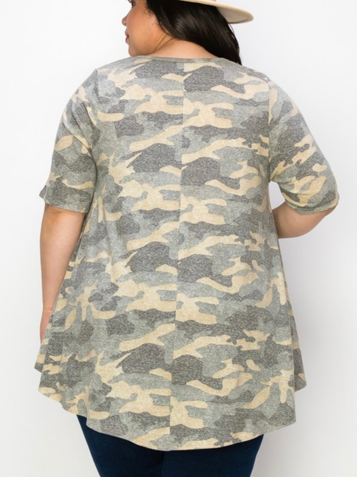 Army Green Tunic Top 2/14