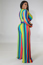 Multi Color Jumpsuit 2x