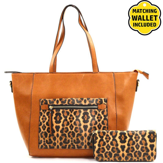 Animal Print Tote