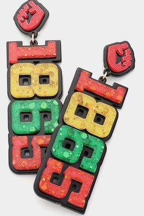 Juneteenth Earrings