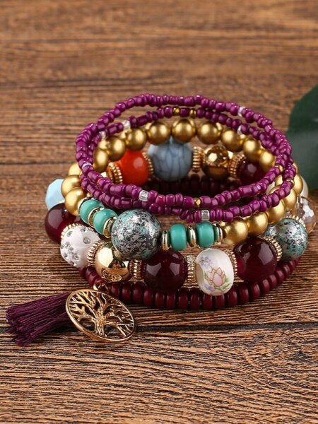 Boho Beaded Bracelet