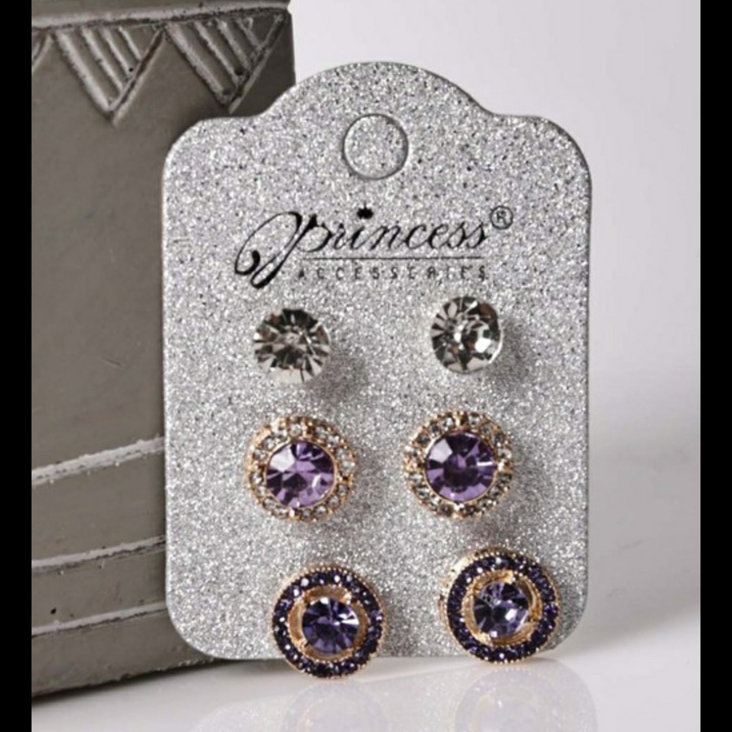 3pc Set Post Earrings