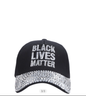 Black Lives Matter Rhinestone Cap