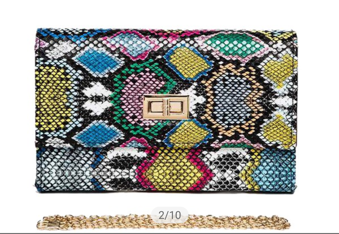 Twist Lock Snake Crossbody
