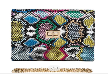 Twist Lock Snake Crossbody