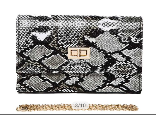 Twist Lock Snake Crossbody