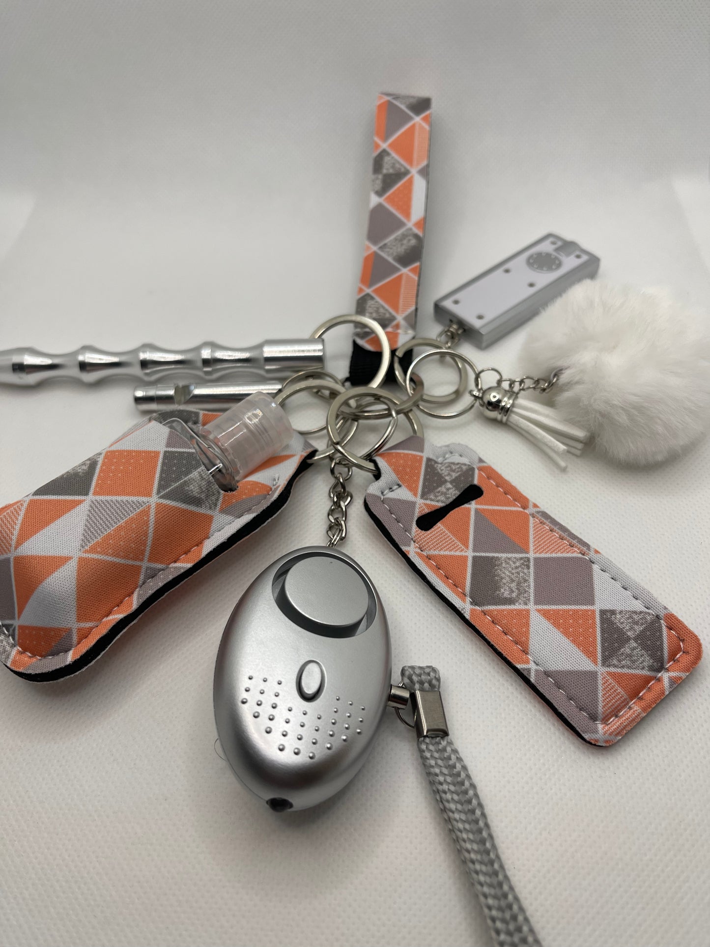 Triangles Safety Keychain